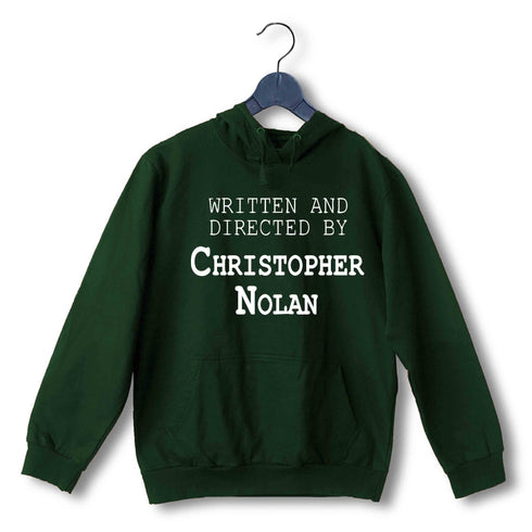 MOVIES Hollywood Written & Directed by Christopher Nolan UNISEX HOODIE Sweatshirts